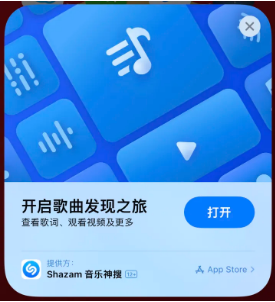 黄岛苹果14维修站分享iPhone14音乐识别功能使用方法 