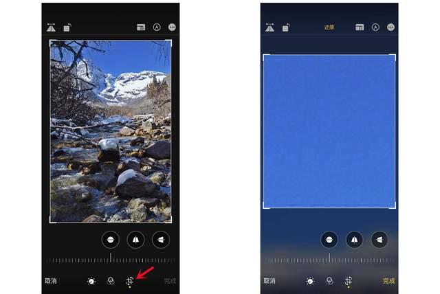 黄岛苹果手机维修分享iPhone手机如何使用裁剪功能隐藏照片 