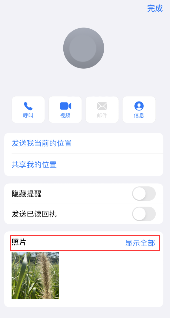 黄岛苹果手机维修分享如何快速查找 iMessage 信息中的图片等附件 